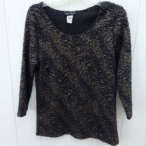 Brittany Black Size L-G Large Top